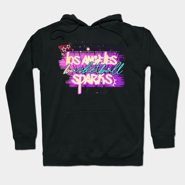 los angeles sparks basketball Hoodie by gritcitysports